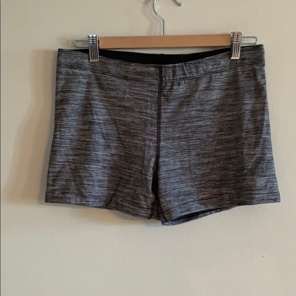 Grey Forever 21 yoga shorts